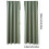 Linen Blackout Curtains 53x63" 2-Panel Back Tab 4