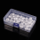 5pcs Transparent Lockable Empty Box, Rectangular Plastic Storage Box, PP Packaging Parts Box, Stationery Storage Box With Lid 6