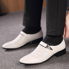 Uitverkoop herenschoenen: zakelijke schoenen voor heren, spitse leren schoenen, casual ademende sandalen, comfortabele schoenen met korting.