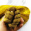 Golden cloth gift wrapping rope decorative practical 2 rolls 5