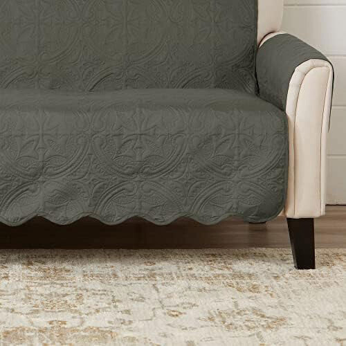 Gesteppter Sofaschutzbezug, Mikrofaser, 118 Zoll 1