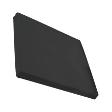Housse de matelas imperméable pour la séparation de l'urine, protège-matelas uni lavable en machine (noir, taille 1)