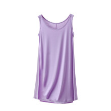 Camisón sin mangas para mujer, vestido de dormir para mujer, ropa de dormir femenina