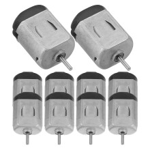 OUNONA 10 st Mini DIY Mikro DC-motorer för fordon Vetenskapsprojekt och kreativa aktiviteter