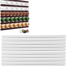 Support pour capsules de café K-Cup Nespresso Dolce Gusto Vertuoline, compatible avec toutes les dosettes de café. Étagère de rangement pour