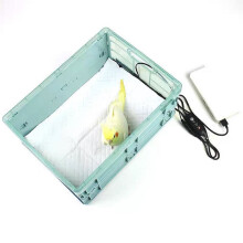Brutkasten aus Kunststoff, 1 Set, Papageienbrutkasten für Jungvögel, inklusive Heizmatte