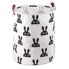 Large Collapsible Laundry Basket with Handle – Foldable Hamper for Kids' Toys & Baby Clothes, Compatible with Home Organizing