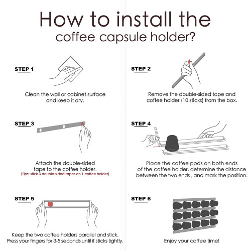 Universeller Kaffeekapselhalter für K-Cup Nespresso Dolce 1