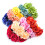 Tiara de rosas vermelhas para casamentos e ocasiões festivas. 4
