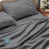 Queen Sheet Set 22" Deep Pockets Ultra-Soft Microfiber 4
