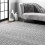 Moroccan Blythe area rug dark grey 3x5 ft 8