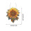 Acryl zonnebloemornament – raamdecoratie 3