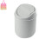 Πλαστικός κάδος απορριμμάτων με περιστρεφόμενο καπάκι, μικρός 1,5 λίτρων 1