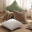 Μαξιλαροθήκες Spring Chenille 16x16, Σετ 2 τεμαχίων, Διακοσμητικές θήκες σε ουδέτερο χρώμα, 7