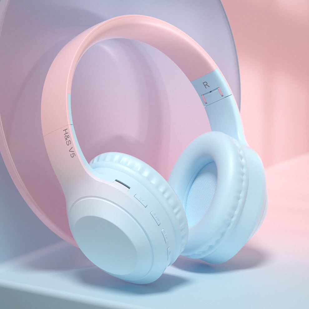 Wireless Earbuds Gradient Tooth Headsets Headset Noise Cancellation And Remote Tooth Headsets Superior Battery Life, Blue 9558633723762