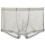 Cueca Boxer Masculina Respirável em Seda Gelo, Transparente e Elástica 1