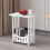 Mini Square Bedside Table – Space-Saving, Easy Assembly, Modern Nightstand for Bedrooms & Dorms, Compatible with Small Spaces 6
