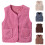 Παιδικό γιλέκο Sherpa Fleece με τσέπες, ζεστό αμάνικο παλτό για 12 μήνες-12 ετών, αγόρια, 1