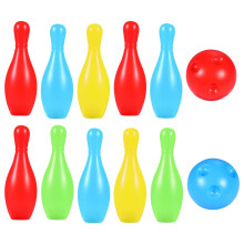 Wear-resistant Bowling Pin Kids Sports Toy Child 12.00X4.00X4.00CM