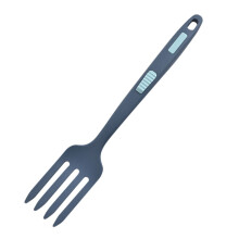 Fleksible gafler i silikon, varmebestandig kokegaffel, tåler oppvaskmaskin, stor gaffel, non-stick blandegaffel, multifunksjonelt kjøkkenredskap
