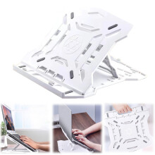Drawing Tablet Stand, Foldable Stand for Laptop or Tablet Display, Adjustable Angles with a Built-in Phone Holder, for Drawing Tablets, Smartphones