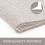 Tapete de Banho Antiderrapante em PVC 40x16 Polegadas 3