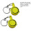 Fishing knot tying tool compact lightweight 2 pcs 8