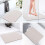 Douchemat, badmat, antislip, 32x16 inch, wit 5