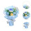 Crochet Flower Bouquet Roses 4 pcs 5