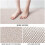 Tapete de chuveiro antiderrapante em PVC 24x36 polegadas 4