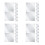 32Pcs Self Adhesive Acrylic Mirror Tiles for Wall Silver Decor 6