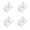 32Pcs Self Adhesive Acrylic Mirror Tiles for Wall Silver Decor 8
