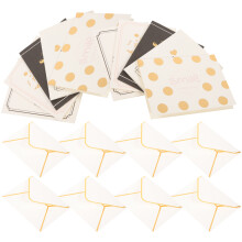 10Sets Diverse Kleuren Kaartpapier Goudfolie Prachtige Wenskaarten DIY