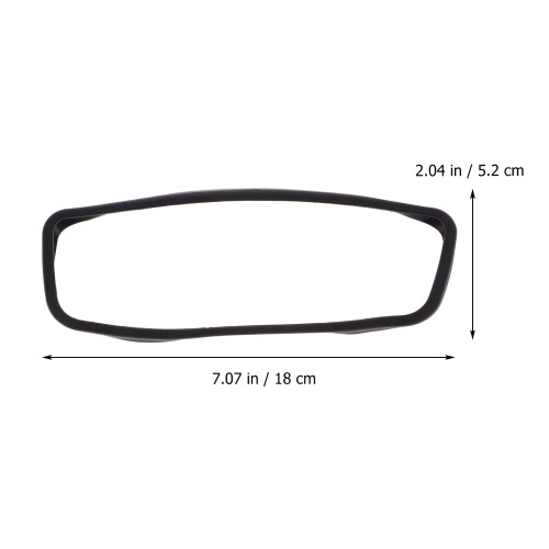 Accessoire Rétroviseur Arrière Silicone Protection Noir 1