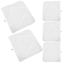 5 Pcs Brewing Strainer Bag Reusable Filter Small Travel White