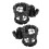 4Pcs Black Plastic Shock Mount Mic Holder Clamp for Studio Podcast 2