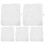 5 Pcs Brewing Strainer Bag Reusable Filter Small Travel White 8
