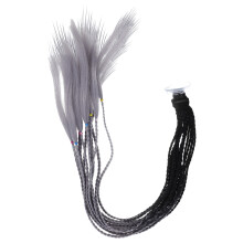 1Verwisselbare Decoratieve Helm Dreadlocks Voor Fietshelmen Kleurrijk