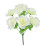 Buchet de trandafiri artificiali cu 7 tulpini, decorațiuni interioare 1
