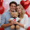 Valentine's Day Teddy Bear Cuddly Toy 1 Pack 5