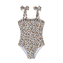 Kids Girls' 1 Pices Swimsuit Beach Bathing Suit For Girls Toddler Cute Kids Leopard Print Swimwear,Size 9 Years-10 Years