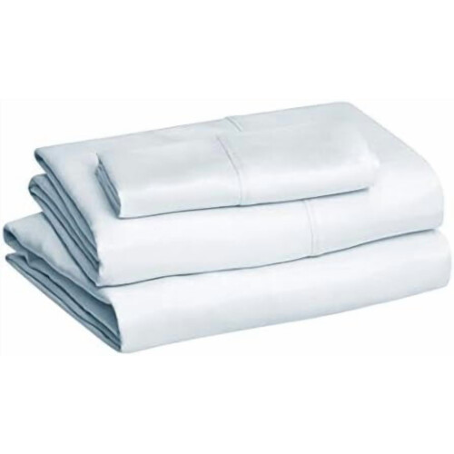 Ensemble de draps en microfibre pour lit Twin XL bleu clair 3 pièces 1