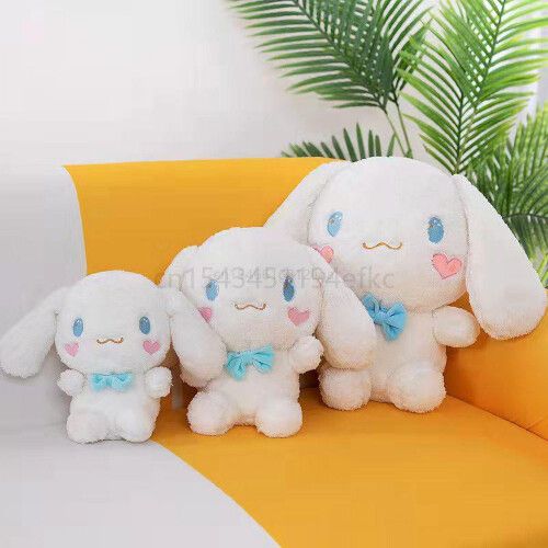 Anime Kawaii Cinnamoroll Λούτρινα Παιχνίδια Μαξιλάρι Φιγούρα Δράσης Γεμιστή Ζώα Άνεση 1