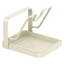Soporte para tapa de olla y posacucharas de acero inoxidable 7.2x5.4x4.8