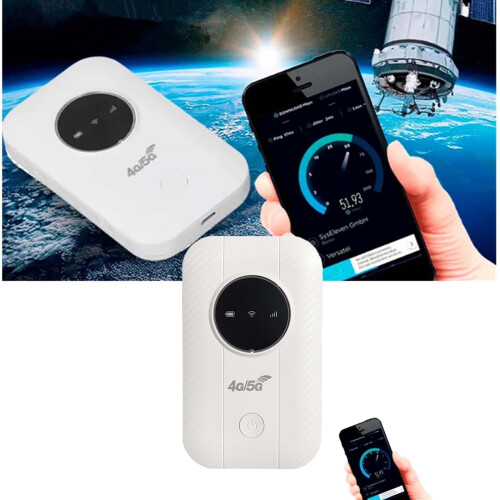 2025 Αναβαθμισμένο φορητό WiFi Hotspot για ταξίδια, έξυπνος δρομολογητής υψηλής