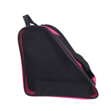 Pojemnik do przechowywania rolek i deskorolek dla dzieci, torba typu tote bag, gruba, różowa, 39,00 x 37,50 x 9,00 cm