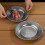 Silver Plates, Plastic for Dinner Plates, Electroplated Plate, Hammer Round Charger for Table Setting, Wedding Decor (Silver) 8
