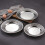 Silver Plates, Plastic for Dinner Plates, Electroplated Plate, Hammer Round Charger for Table Setting, Wedding Decor (Silver) 4