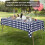 Τραπεζομάντηλα μιας χρήσης σε μπλε χρώμα Gingham, συσκευασία των 3 τεμαχίων 5
