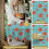 Floral Print Round Tablecloth 60 x 60 Inch Polyester 5